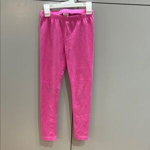 Hanna Andersson Bright Pink SLIM Leggings